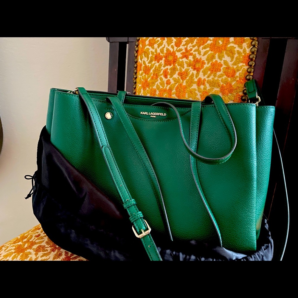 Karl lagerfeld work tote
